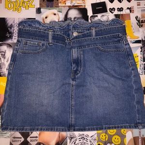 Pacsun Jean Skirt (28)